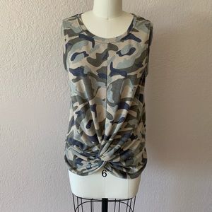 Camo tank top
